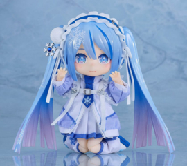 Character Vocal Series 01: Hatsune Mik Nendoroid Doll Action Figure Snow Miku: Yukiiro Pop Ver. 14 cm - Good Smile Company [Nieuw]