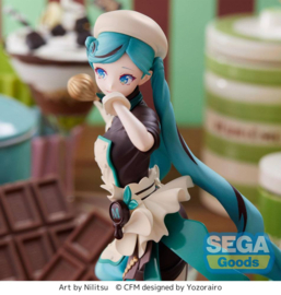 Hatsune Miku Figure Miku Luminasta Bitter Patissier 21 cm [Nieuw]