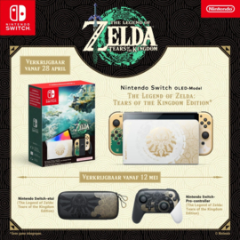 Nintendo Switch Pro Controller Zelda Tears of the Kingdom Edition - Nintendo [Nieuw]