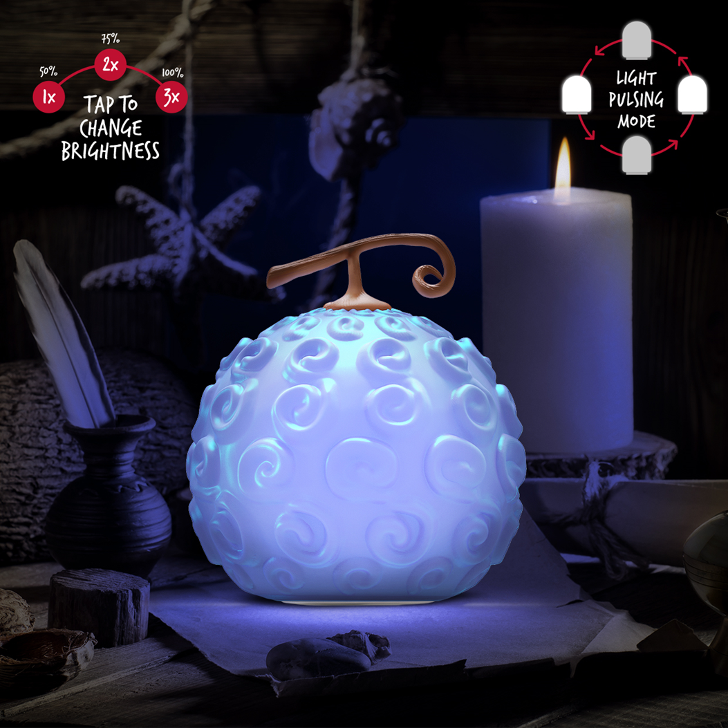 One Piece Silicone Light Gum Gum Fruit (Devil Fruit) 15 cm - Paladone [Nieuw]
