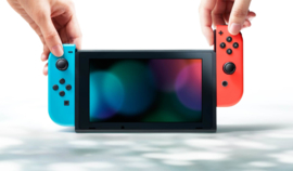 Nintendo Switch Console (Blauw/Rood) [Nieuw]