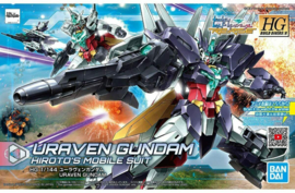Gundam Model Kit HG 1/144 Uraven Gundam Hiroto's Mobile Suit - Bandai [Nieuw]