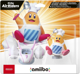 Kirby Air Riders Amiibo - Chef Kawasaki & Hop Star [Nieuw]