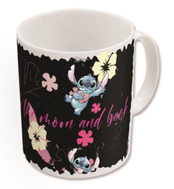 Disney Lilo & Stitch Mok I Love U Heat Change -Star [Nieuw]