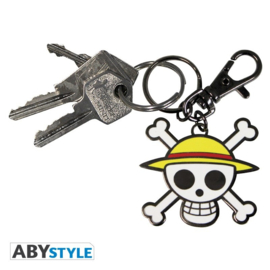 One Piece Sleutelhanger Skull Luffy - ABYstyle [Nieuw]