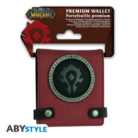World of Warcraft Portemonnee Horde Premium Wallet - ABYstyle [Nieuw]