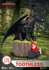 How To Train Your Dragon PVC Diorama Toothless D-Stage 15 cm - Beast Kingdom [Pre-Order]