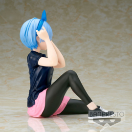 Re Zero Starting Life In Another World Figure Rem Relax Time - Banpresto [Nieuw]