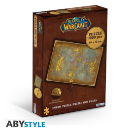 World of Warcraft Puzzle Azeroth Map (1000 stukjes) - ABYstyle [Nieuw]