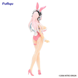 Super Sonico Figure Super Sonico Pink Rabbit Bicute Bunnies - Furyu [Nieuw]