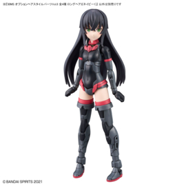 30ms Option Hair Style Parts Vol.8 Navy long hair - Bandai [Nieuw]