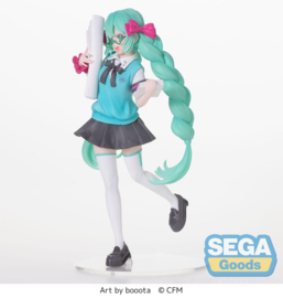 Hatsune Miku Figure Hatsune Miku 16th Anniversary Booota Luminasta 18 cm - Sega [Nieuw]