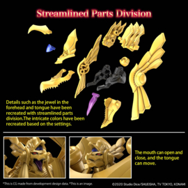 Yu-Gi-Oh!  Amplified The Winged dragon of Ra Model Kit - Bandai [Nieuw]