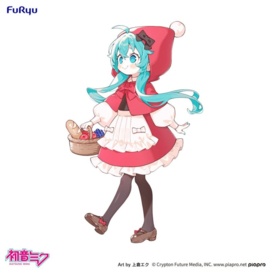 Hatsune Miku Desktop Fairy PVC Figure Hatsune Miku Little red riding hood Ver. 16 cm - Furyu [Nieuw]