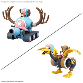 One Piece Model Kit Tony Tony Chopper Robot 1 & 2 (Tank & Wing) - Bandai [Nieuw]