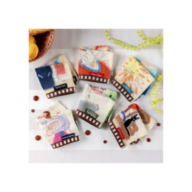 Studio Ghibli Kiki's Delivery Service Mini Towel Celluloid Bakery 25 x 25 cm - Marushin [Nieuw]
