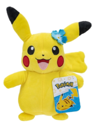 Pokemon Knuffel Pikachu Blue Flower Summer Outfit - Wicked Cool Toys [Nieuw]