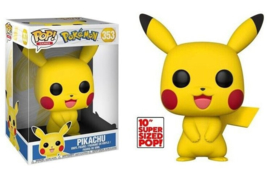 Pokemon Funko Pop Jumbo Pikachu 10" Super Sized #353 [Nieuw]