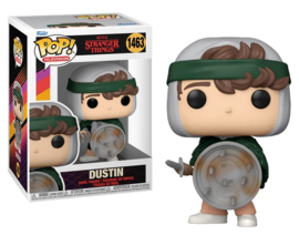 Stranger Things Funko Pop Hunter Dustin With Shield #1463 [Nieuw]