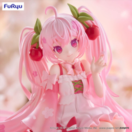 Hatsune Miku Noodle Stopper Figure Sakura Miku 2025 14 cm - Furyu [Nieuw]