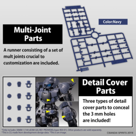 30mm Model Kit eEXM GIG-R01 Provedel [Type-Rex 01] - Bandai [Nieuw]