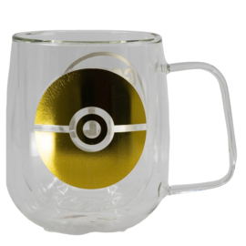 Pokemon Glas Pokeball 290 ml - Stor [Nieuw]