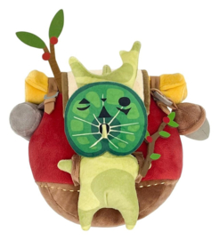 The Legend of Zelda: Tears of the Kingdom Knuffel Korok with Backpack Red 17 cm - Sanei [Nieuw]