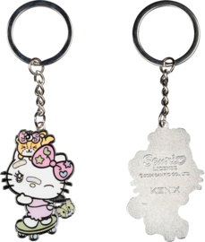 Sanrio Hello Kitty Sleutelhanger Skateboard [Nieuw]