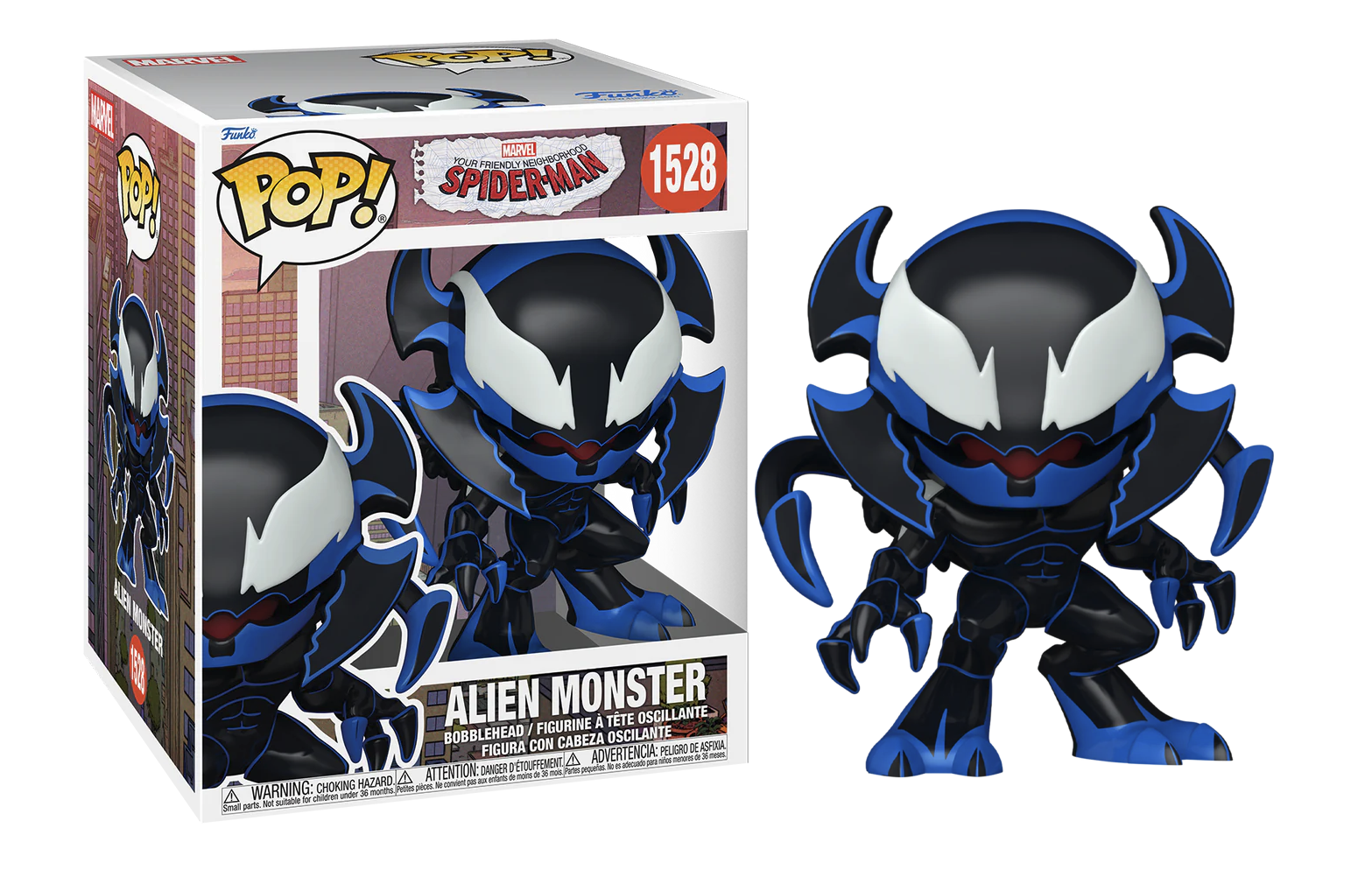 Marvel Your Friendly Neighborhood Spider-Man Funko Pop Super Alien Monster #1528 [Nieuw]