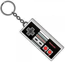 Nintendo Sleutelhanger NES Controller Enameled Metal [Nieuw]
