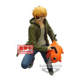 Chainsaw Man Figure Denji & Pochita Vibration Stars 14 cm - Banpresto [Nieuw]