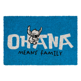 Disney Lilo & Stitch Deurmat Ohana Blue [Nieuw]