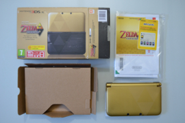 Nintendo 3DS XL Console (Zelda Limited Edition) + Zelda A Link Between Worlds [Compleet]