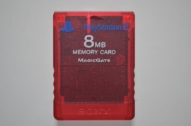 Playstation 2 Memory Card Rood (8MB) - Sony
