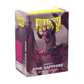 Dragon Shield Matte Pink Sapphire Sleeves Standard Size (100) [Nieuw]