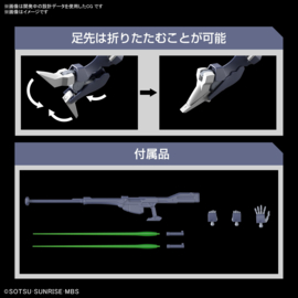 Gundam Model Kit HG 1/144 Gundam Pharact The Witch from Mercury - Bandai [Nieuw]