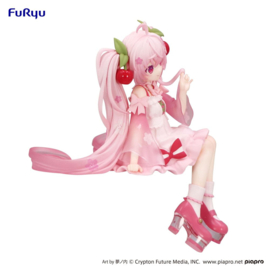 Hatsune Miku Noodle Stopper Figure Sakura Miku 2025 14 cm - Furyu [Nieuw]