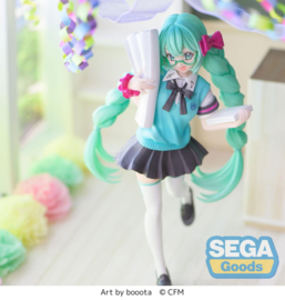 Hatsune Miku Figure Hatsune Miku 16th Anniversary Booota Luminasta 18 cm - Sega [Nieuw]