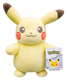 Pokemon 30th Anniversary Knuffel Pikachu 20 cm - Jazwares [Nieuw]