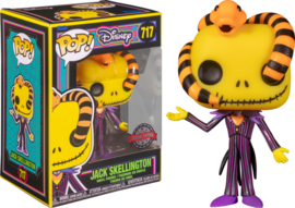 Disney The Nightmare Before Christmas Funko Pop Jack Skellington Snake Black Light Special Edition #717 [Nieuw]