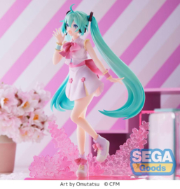 Hatsune Miku Figure Sakura Miku Omutatsu Luminasta 21 cm - Sega [Nieuw]