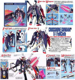 Gundam Model Kit MG 1/100 Crossbone Full Cloth Gundam - Bandai [Nieuw]
