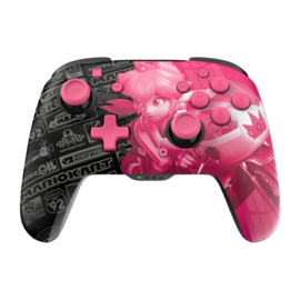 Switch Controller Wireless Rematch (Grand Prix Peach Glow in the Dark) - PDP [Pre-Order]