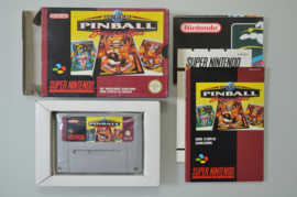 SNES Super Pinball Behind the Mask [Compleet]