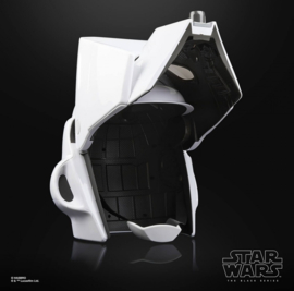 Star Wars Electronic Helmet Biker Scout Black Series - Hasbro [Nieuw]