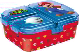 Nintendo Super Mario Lunch Box multi compartment Mario & Boo - Stor [Nieuw]