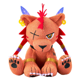 Final Fantasy VII Remake Knitted Plush Figure Red XIII 20 cm [Pre-Order]