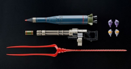 Neon Genesis Evangelion Model Kit RG 1/144 Weapon Set For Evangelion - Bandai [Nieuw]