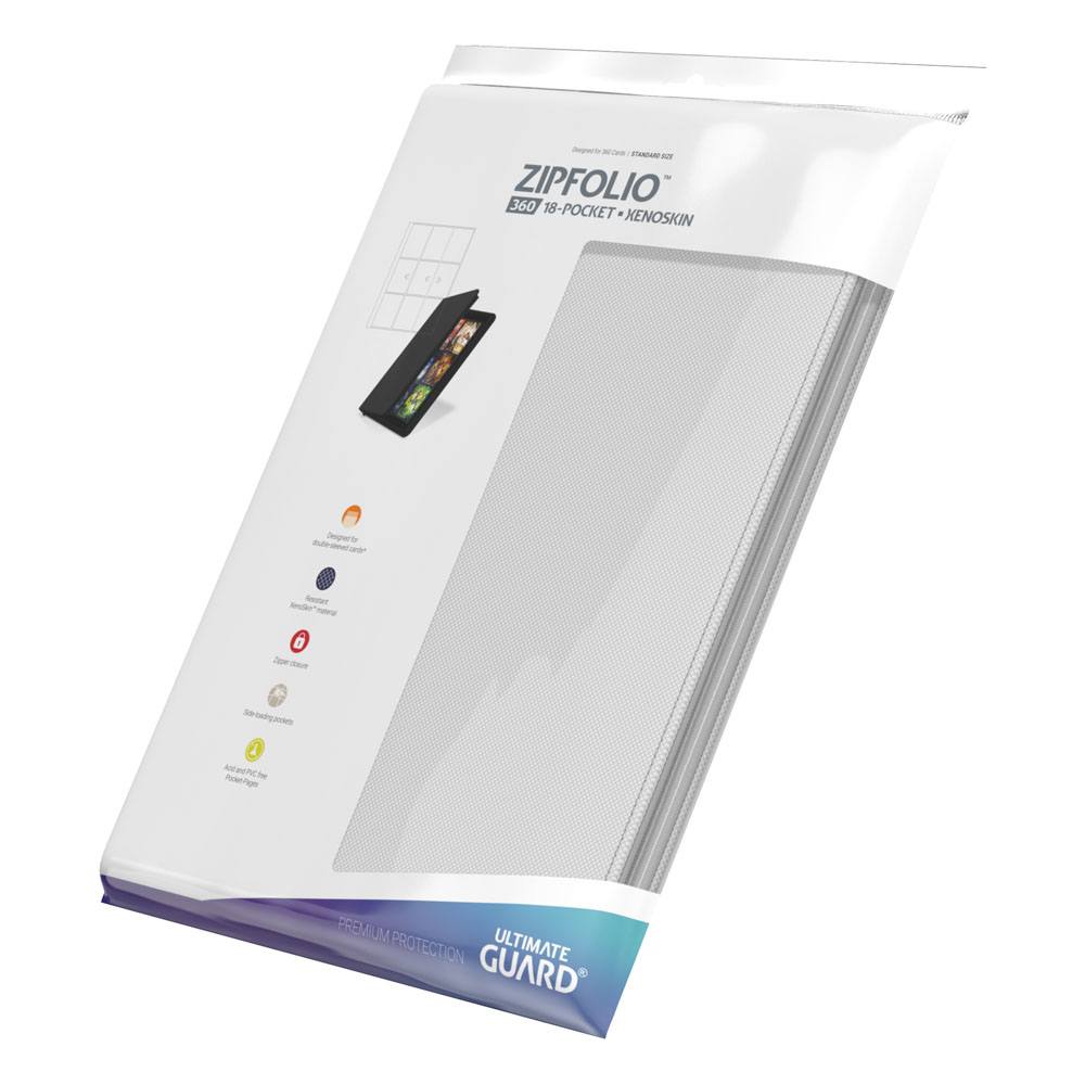 Zipfolio 360 Kaarten - 18-Pocket XenoSkin Wit - Ultimate Guard [Nieuw]