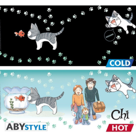 Chi's Sweet Home Mok Heat Change Chi & Fish - ABYstyle [Nieuw]